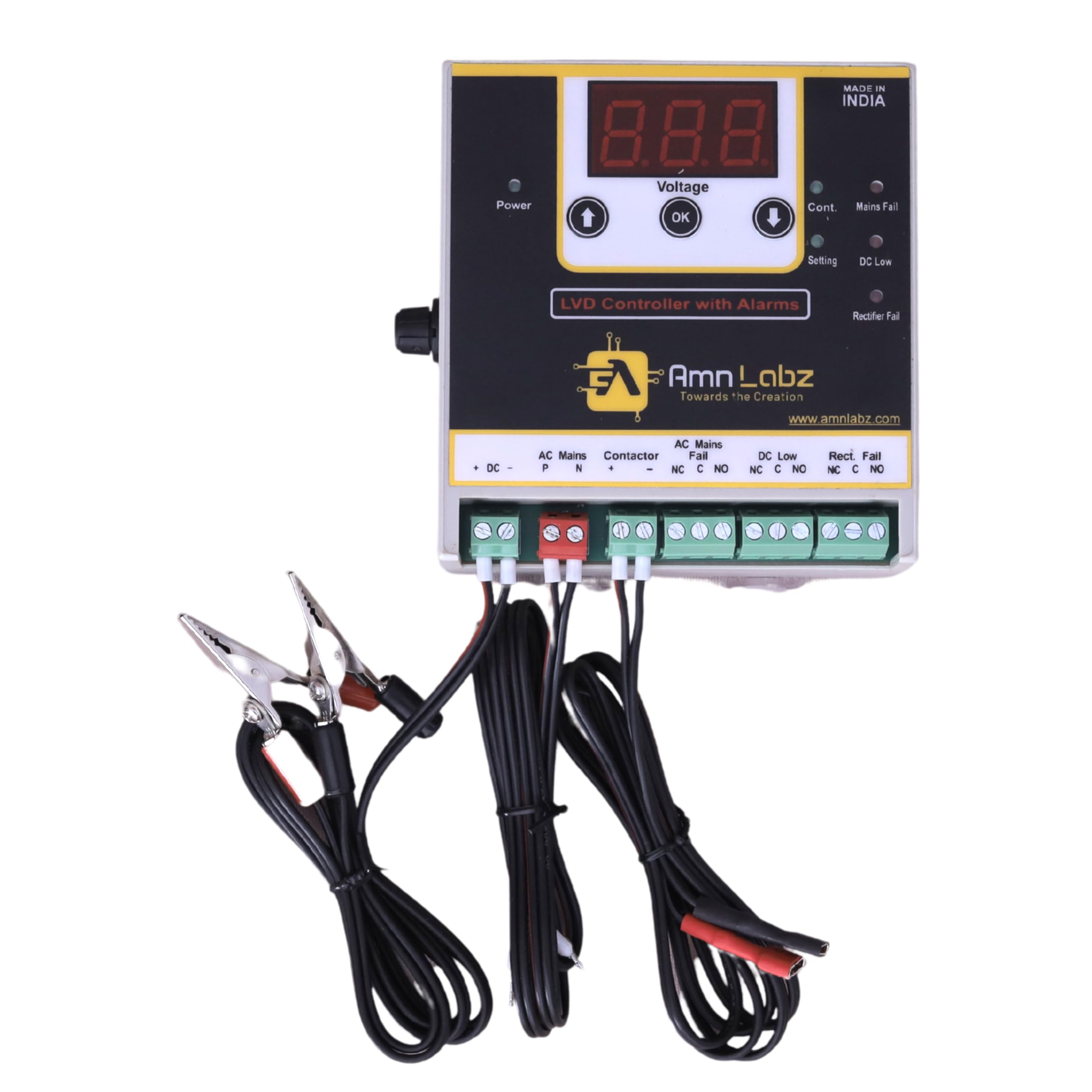 LVD Controller With Alarms, PFC Alarm generator LVD Controller, Low Voltage Disconnect with Alarms