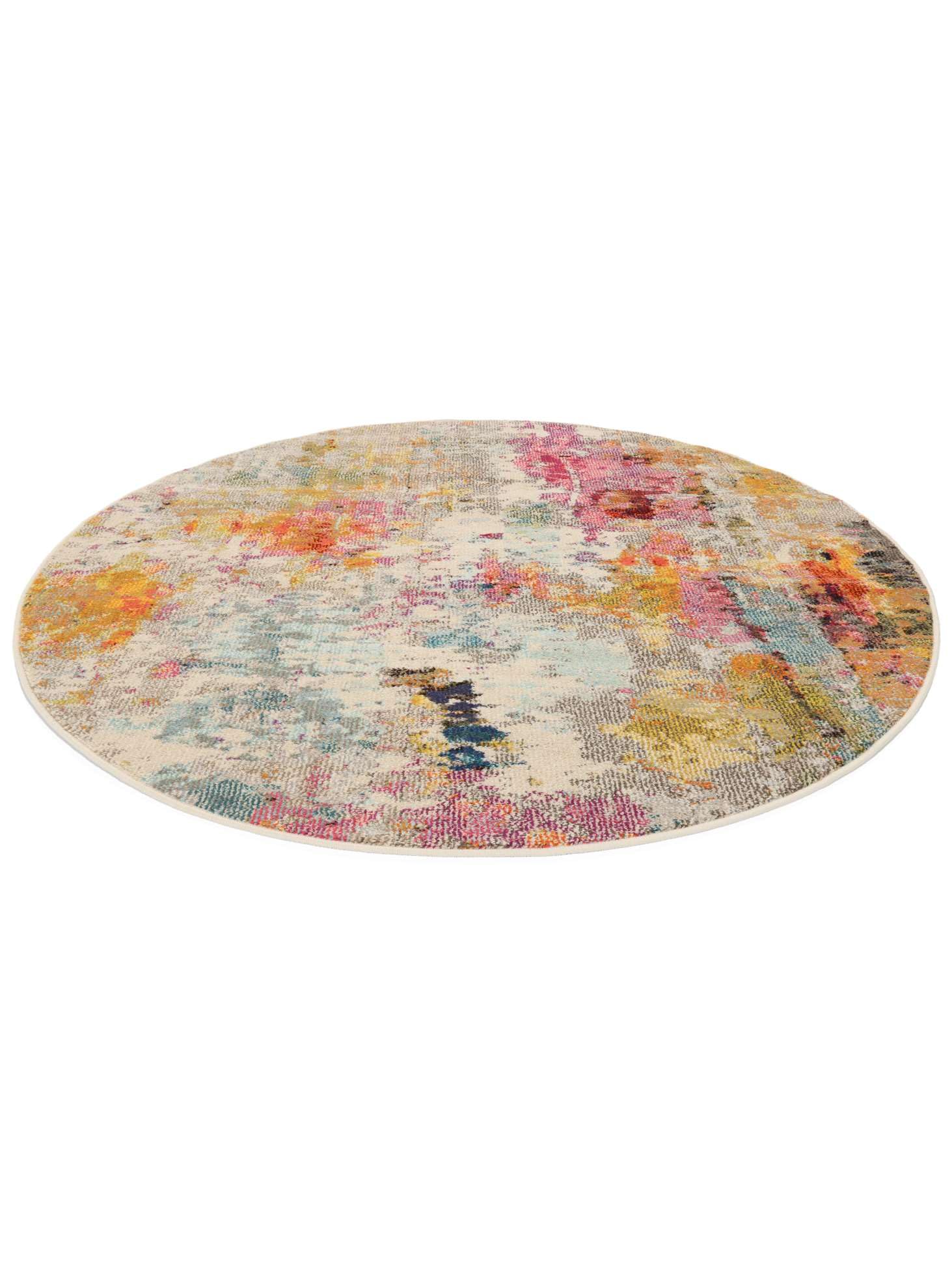 RugVista Fiona Tapis, Ø 150 cm, Multicolore