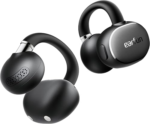 EarFun Clip 2 Auriculares Open-Ear con Clip, Llamadas nít…
