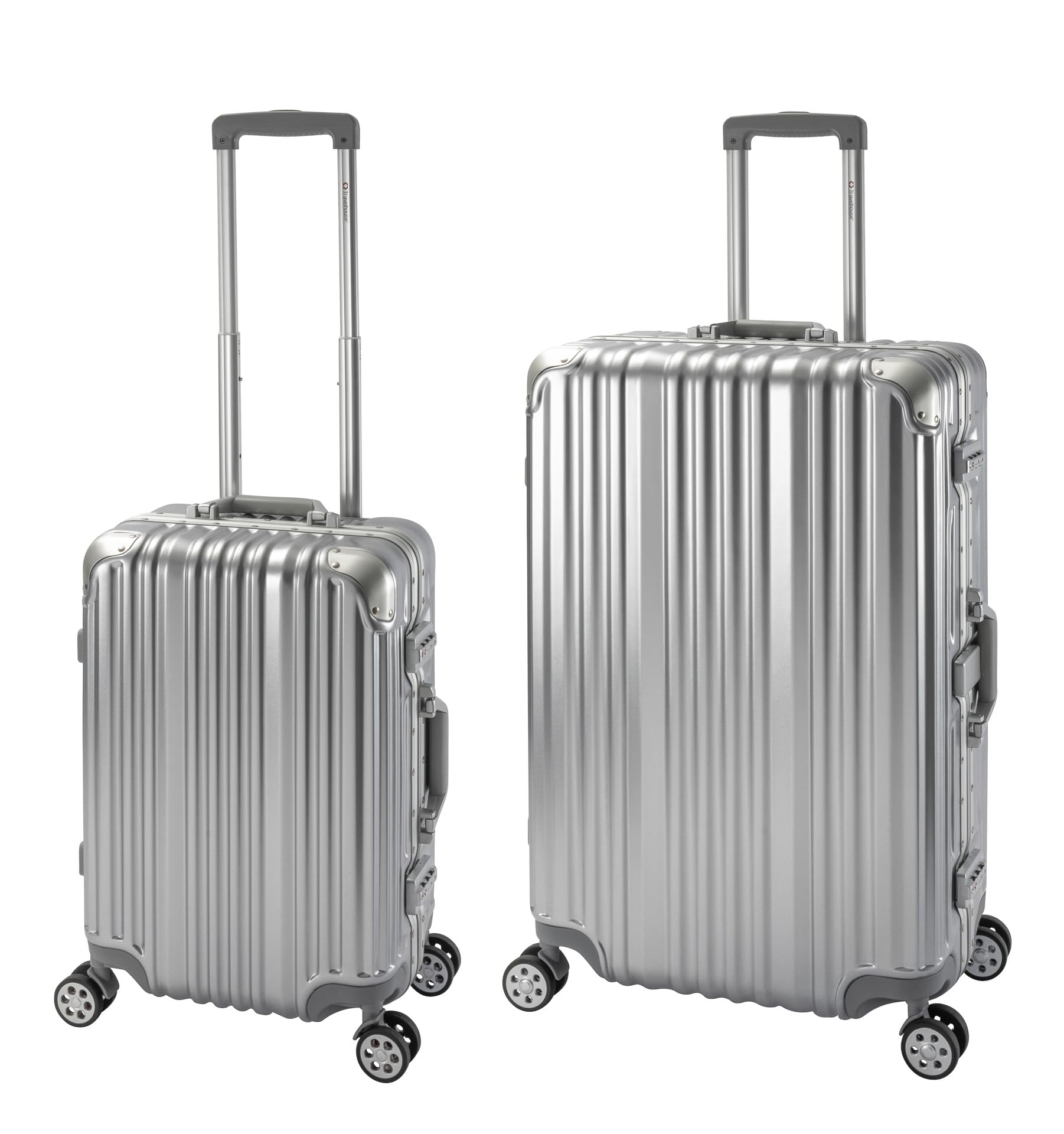 Travelhouse London T1169 Valise rigide à roulettes avec cadre en aluminium Différentes tailles et couleurs...