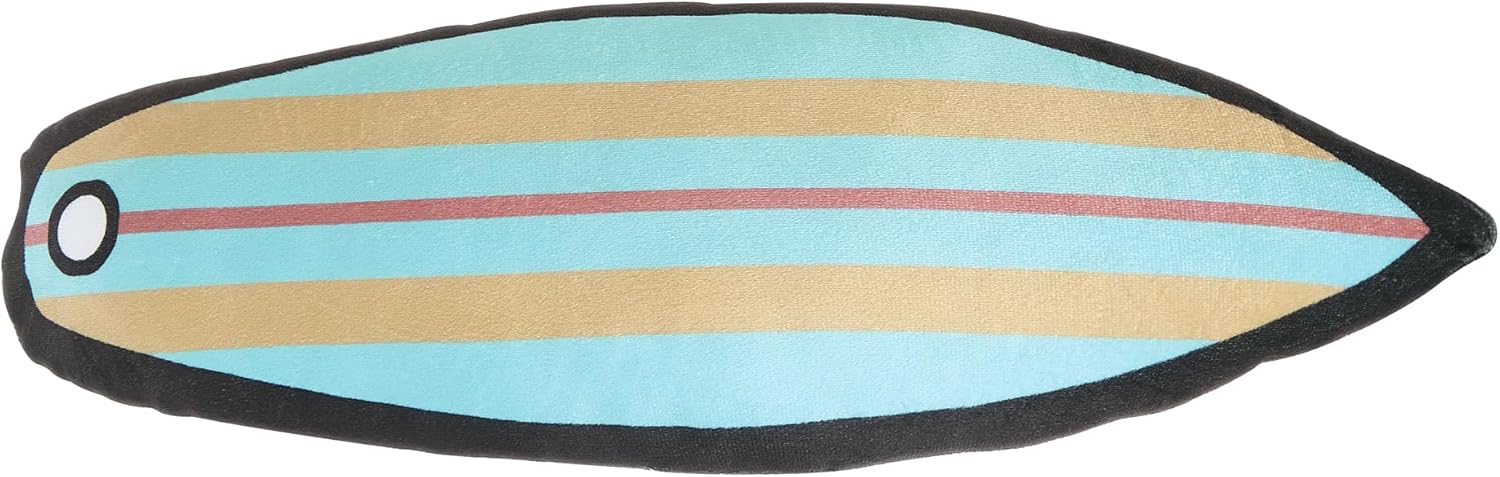 ESCA Coastal Beach Surfing Kids Comforter Set Full/Queen Size Blue Comforter Set with Surf Board Throw Pillow Boys Girls