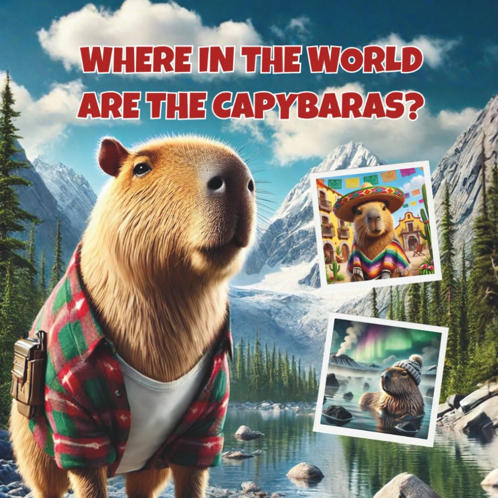 Where in the World Are the Capybaras?: A Global Adventure Picture Book Starring the World’s Most Curious Capybaras