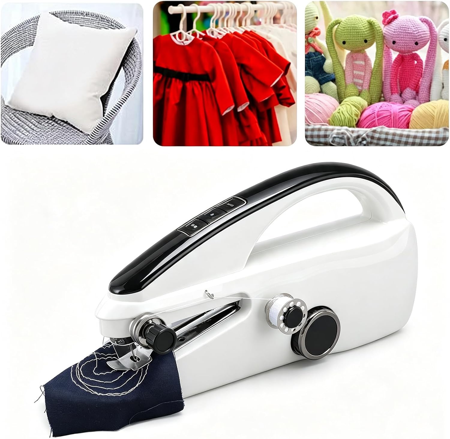 Handheld Sewing Machine, Portable Mini Sewing Machine for Beginners Adults
