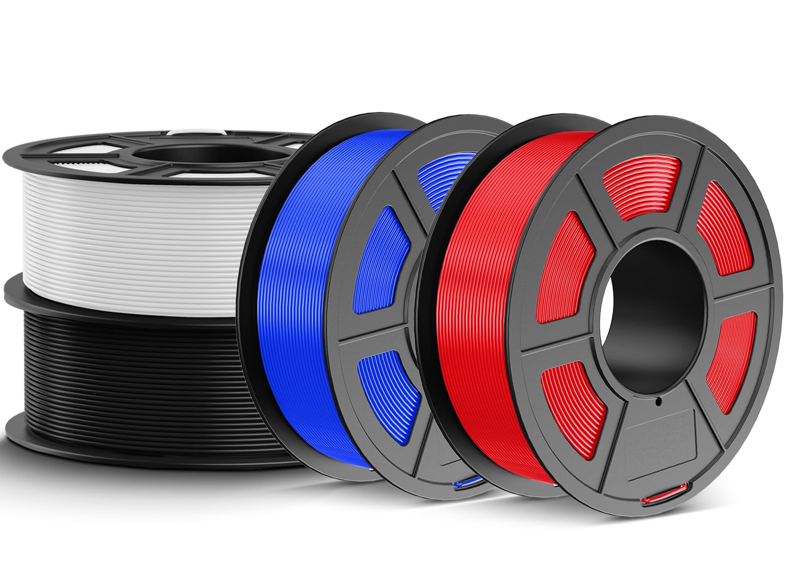 4-Pack 1.1kg Rapid PLA 3D Printer Filament