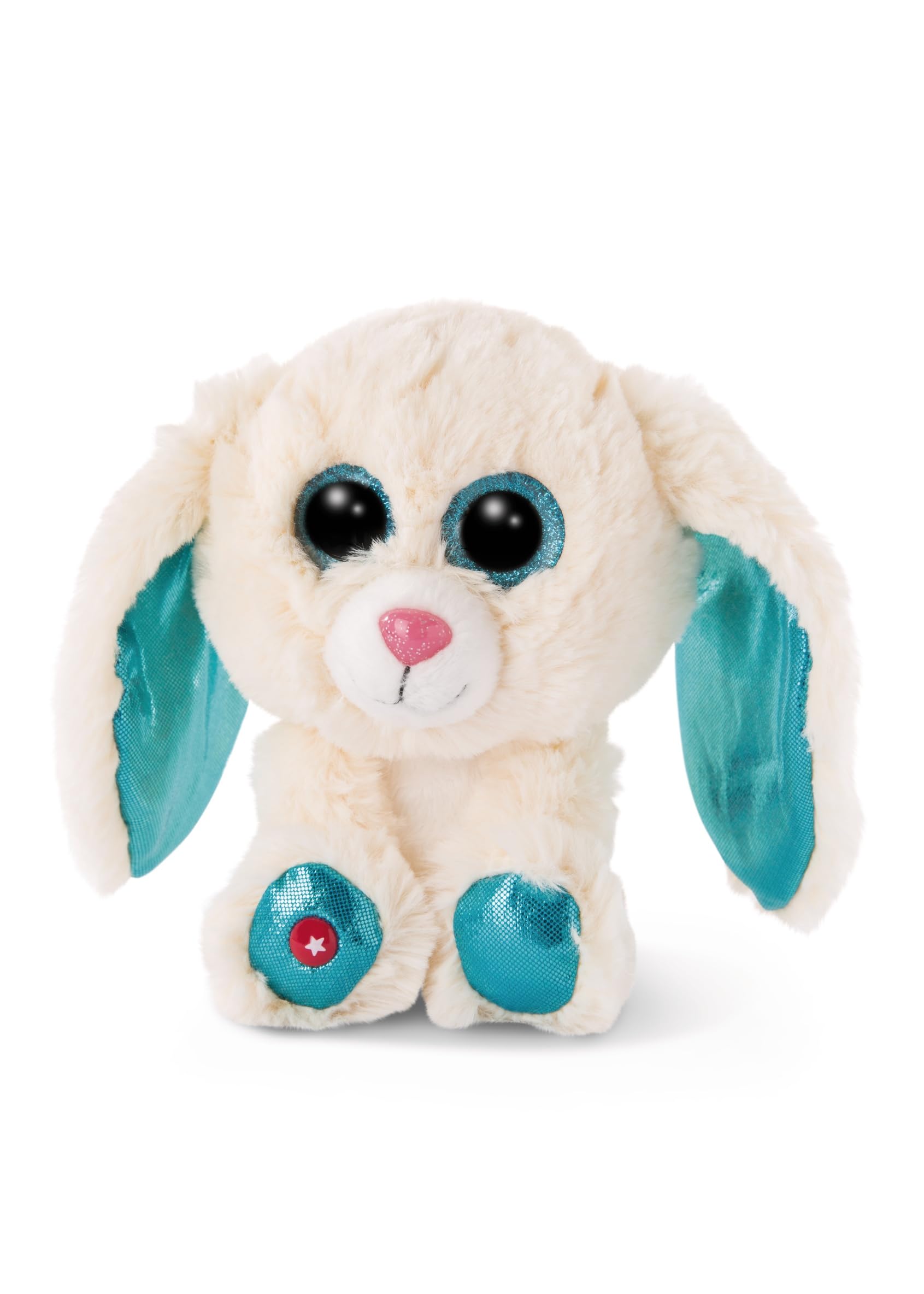 Nici46617 GluUBSCHIS Bunny GLUBSCHIS Cuddly Soft Toy Rabbit Wolli-Dot 15cm, White, Large