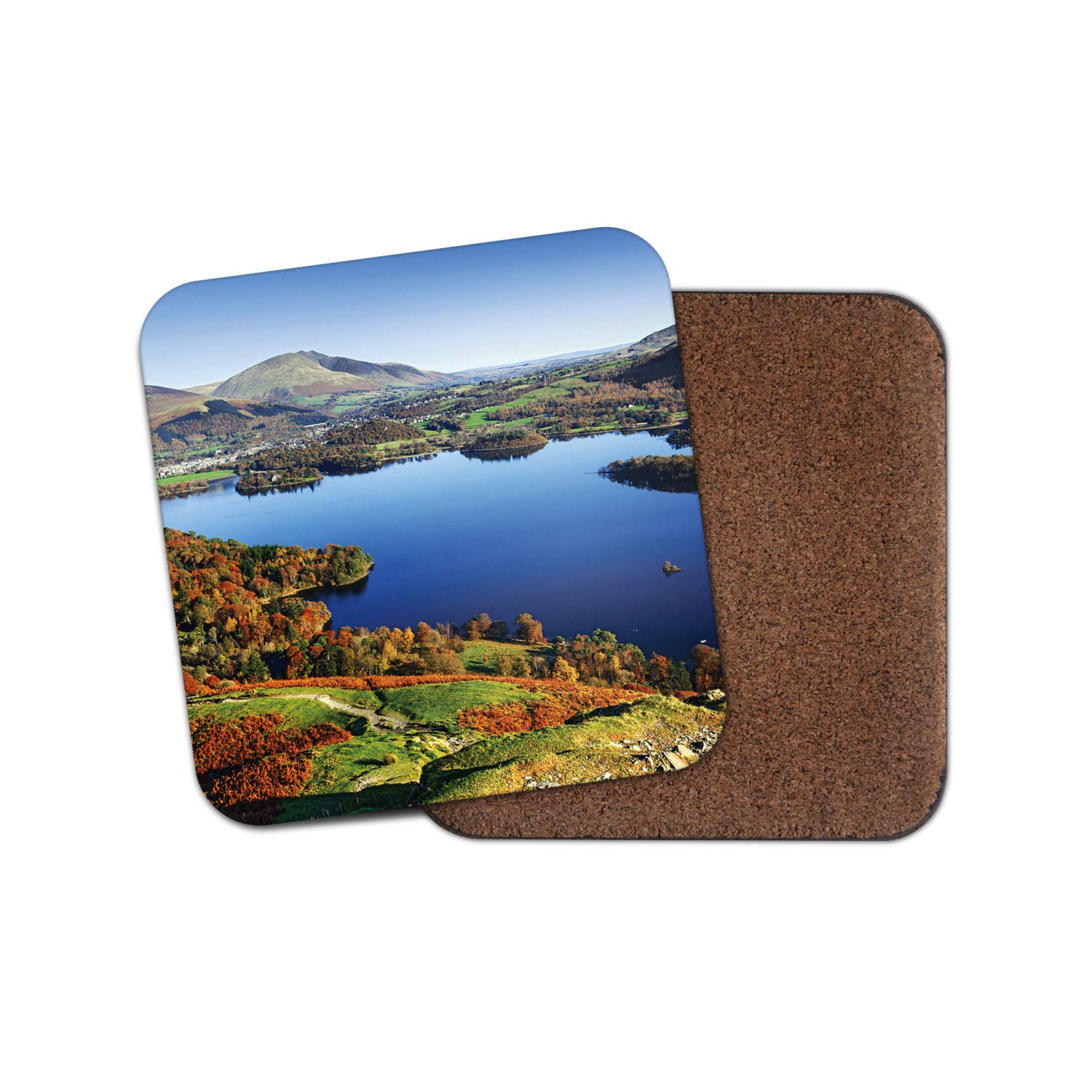 1 x Derwentwater Cumbria Coaster - England Lake District Hiking Fun #14251