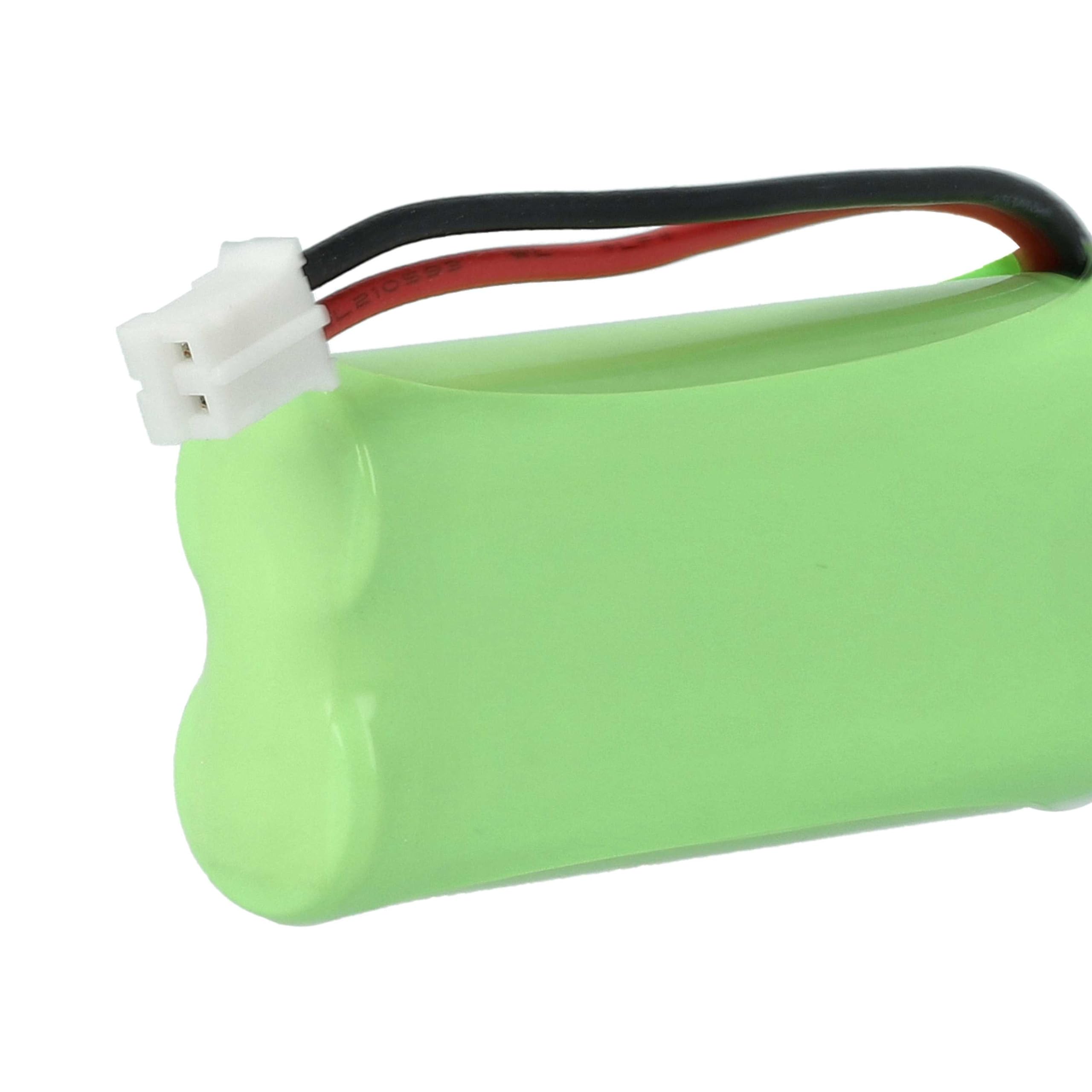 vhbw 3X Batteries (NiMH, 700mAh, 2.4V) téléphones Fixes Compatible avec Siemens Gigaset A260 Trio, A265, A345