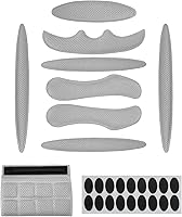 Vista 1 de 1 juego de almohadillas para casco de ciclismo, kit de acolchado, almohadillas de espuma universales para casco de motocicleta o bicicleta (Gris)
