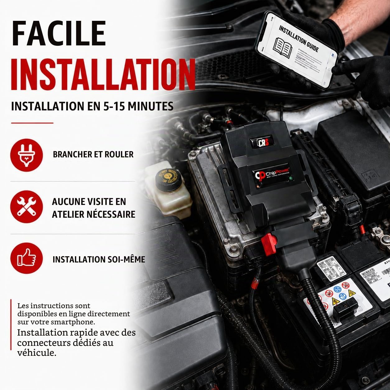 Boîtier Additionnel CRS pour Astra H 1.7 CDTi 2004-2014 de puissance