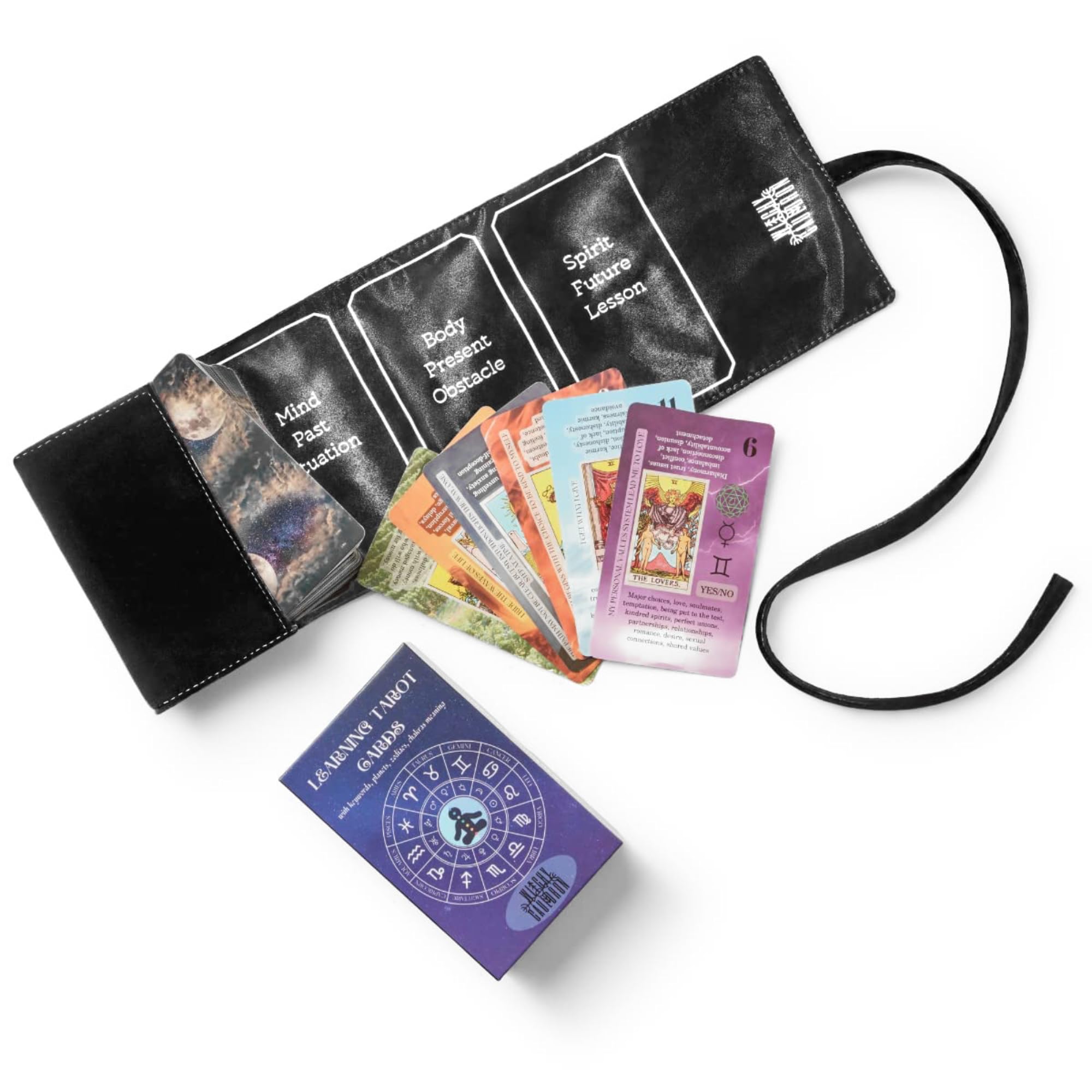 Buy Beginner Tarot, Learning Tarot, Tarot Cards for Beginners with Meanings on Them, Keywords