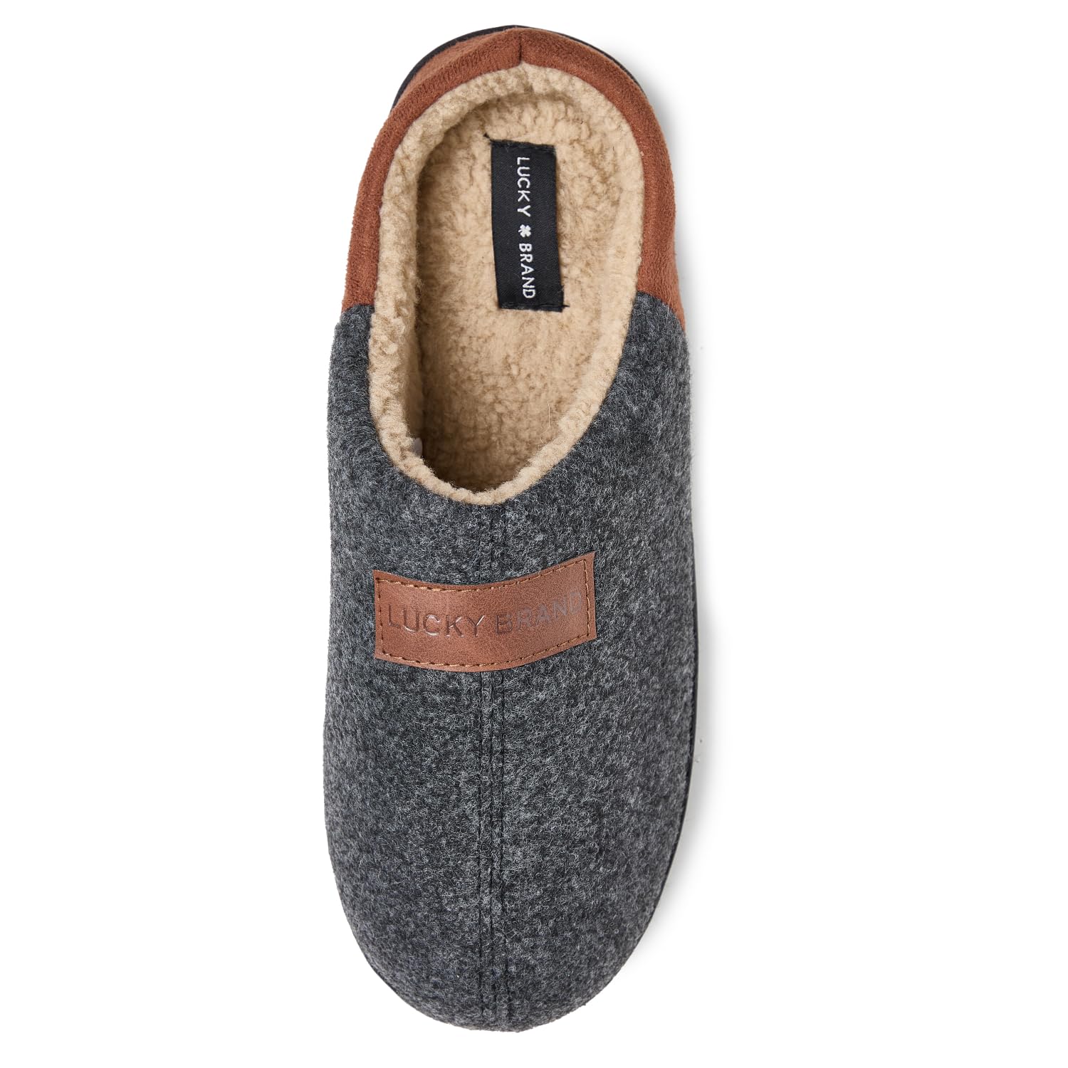 Pantuflas tipo zueco Lucky Brand con forro polar interior de alta suavidad 5