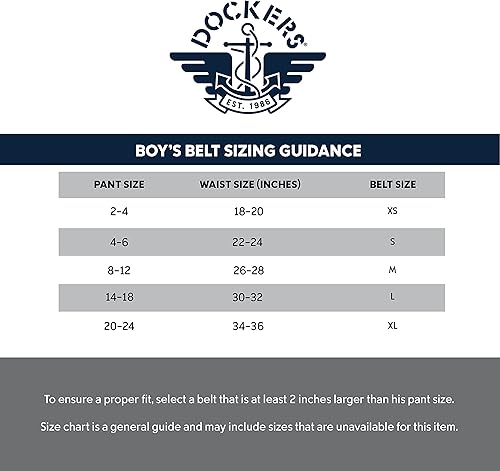 Miniatura 6 de Dockers Boys Big Reversible Two-In-One Dress and Casual Belts