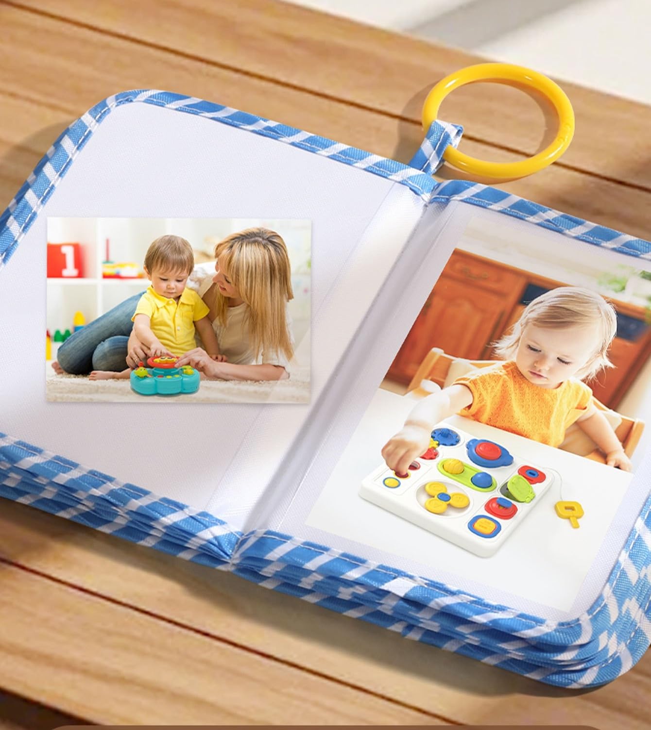 First Photo Book Album For Baby Girls Infant Sea Life Creatures Design for Memories Family Newborns Toddlers Babies Showers Kids - Image 3