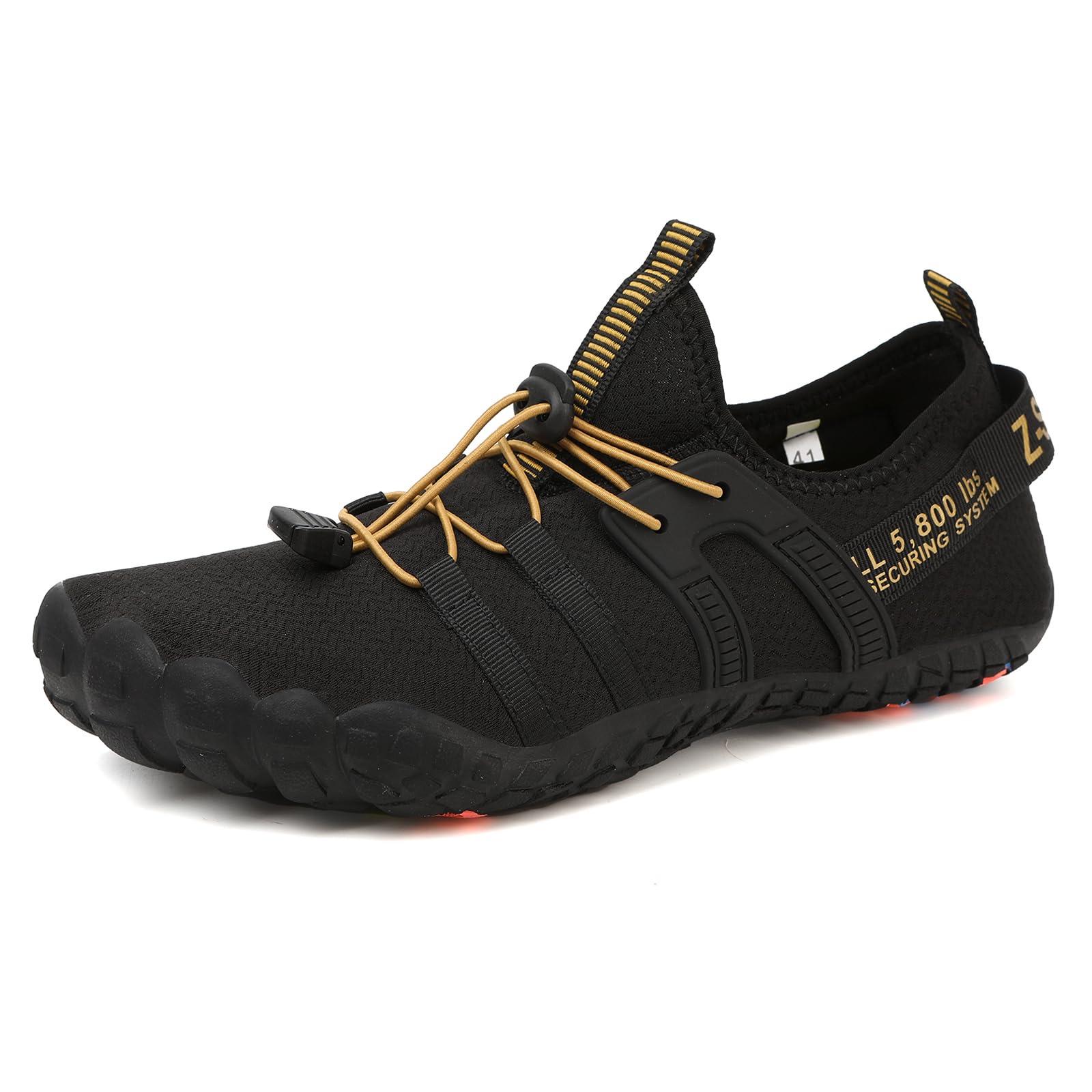 ziitop Wasserschuhe für Damen und Herren Barfußschuhe Unisex Badeschuhe Schnell Trocknend Strandschuhe Leicht Fitnessschuhe Weich Surfschuhe Poolschuhe für Tauchen,Surfen,Wandern,Yoga(36-46 EU)
