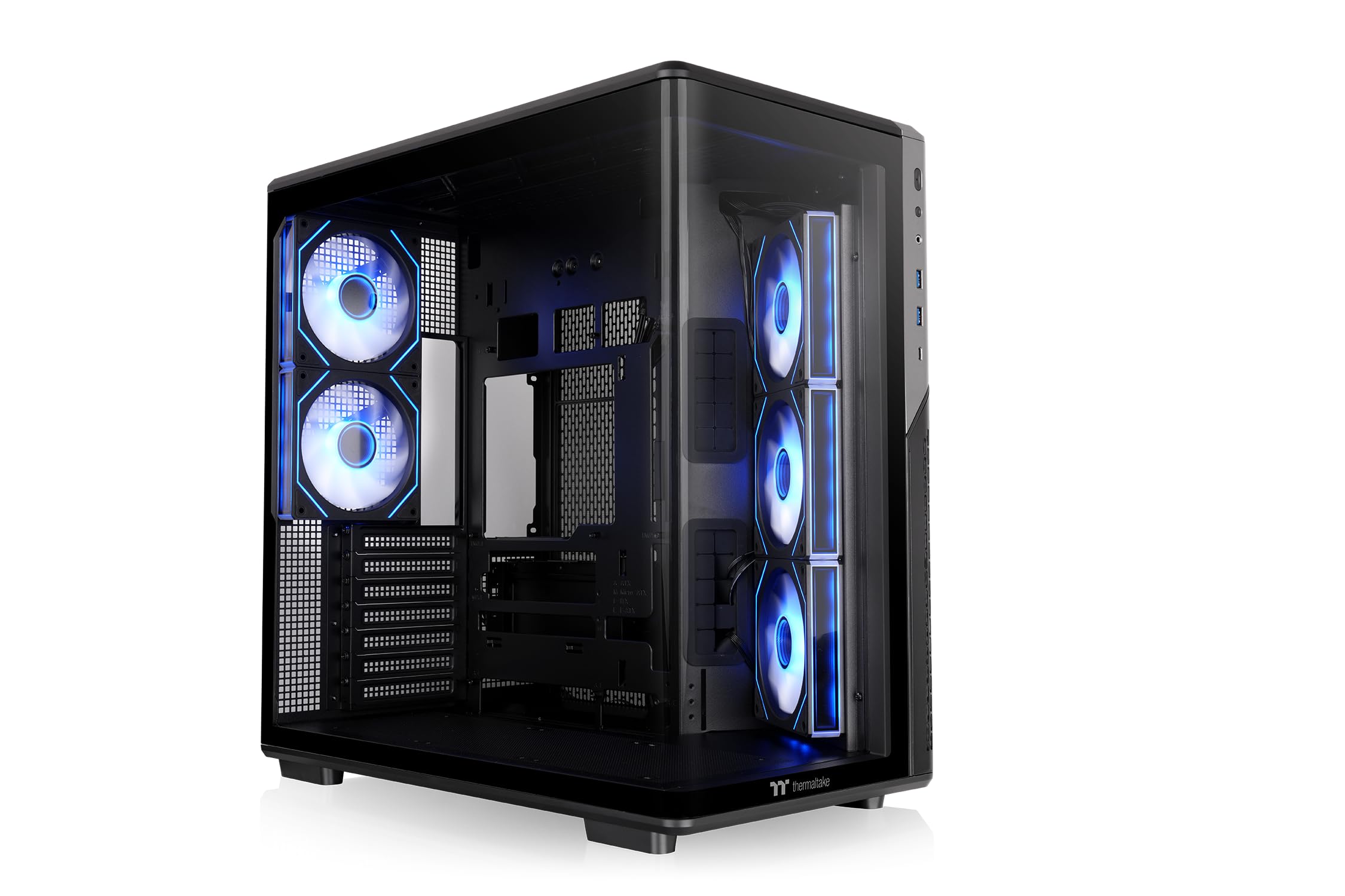 Amazon | Thermaltake View 590 TG ARGB Black ミドルタワーPCケース