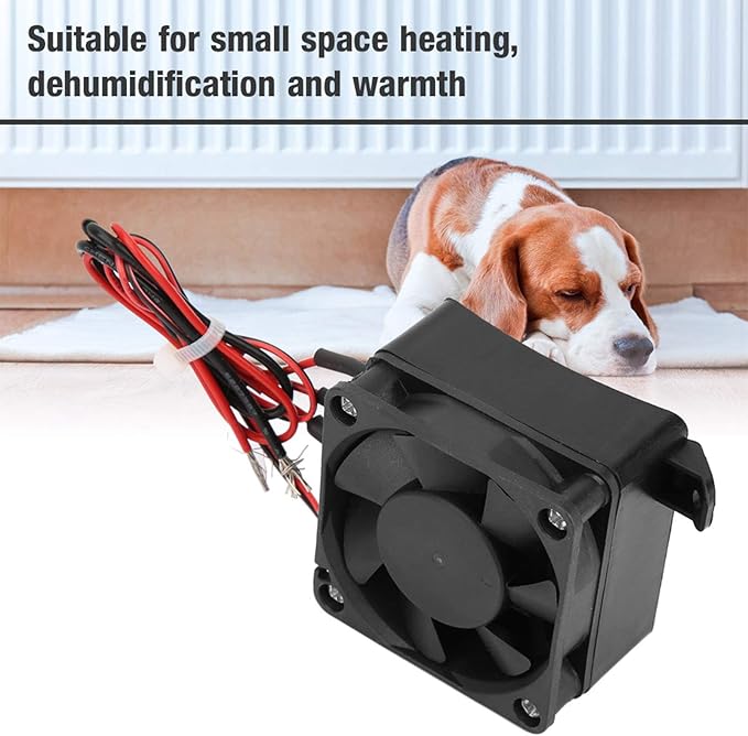 Calefactor Eléctrico Portátil 110V 350W con Ventilador para Espacios Pequeños miniatura 5