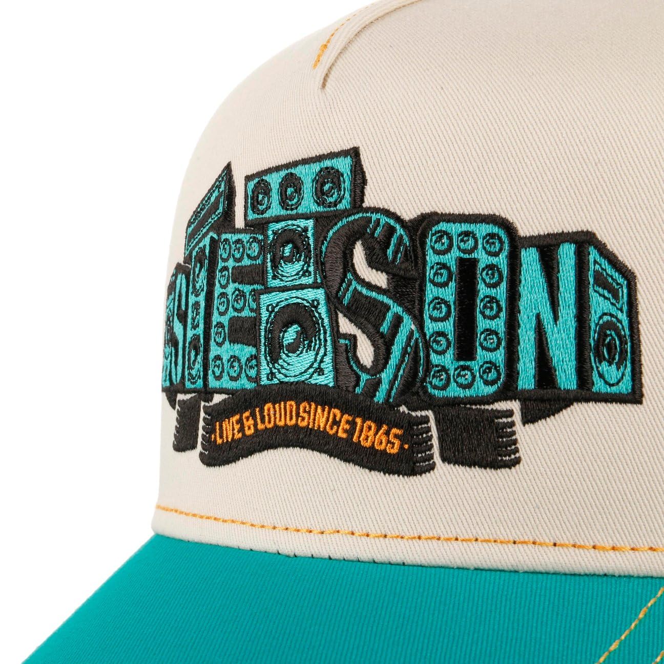 Stetson Live and Loud Gorra Trucker Logos Musicales Hombre Todo el ano