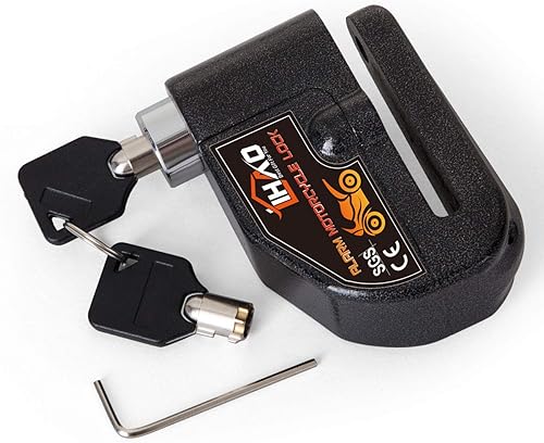 Miniatura 3 de LIHAO Candado de Disco para Motocicleta, Alarma Antirrobo Impermeable para Freno de Disco de Motocicleta o Scooter