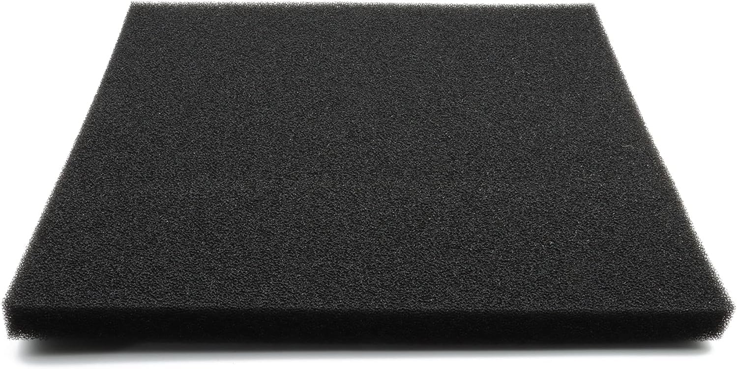 Universal Vacuum Cleaner Filter Cut-to-Size Foam Filter, Multipurpose 0.59" Thickness