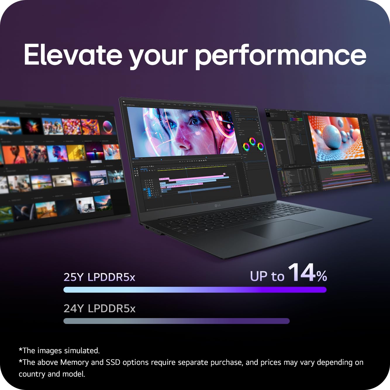 LG gram Pro 16-inch Ultra-Lightweight Laptop, 32GB 1TB Windows 11