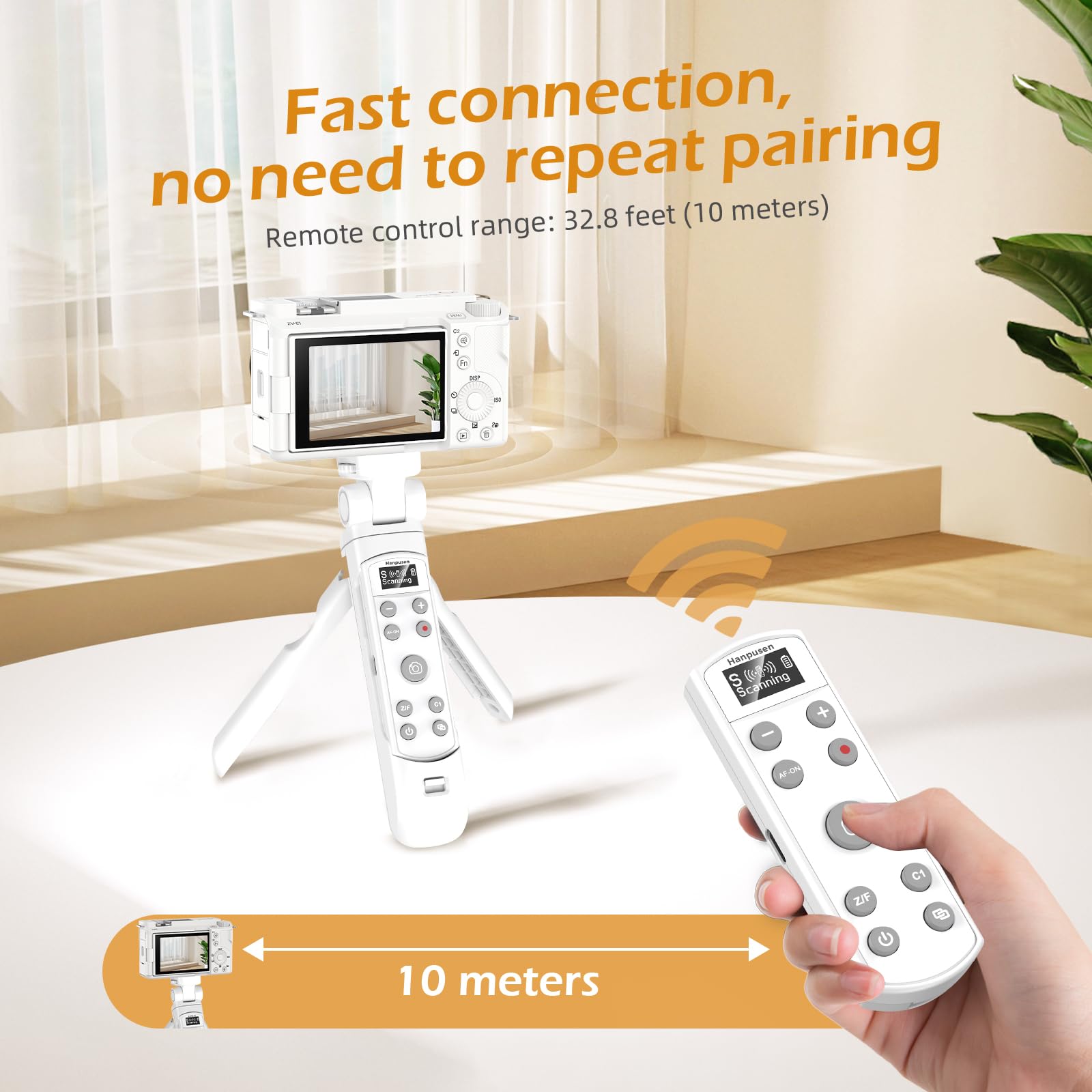 per Sony Treppiede Wireless Shooting Grip con scatto di scatto