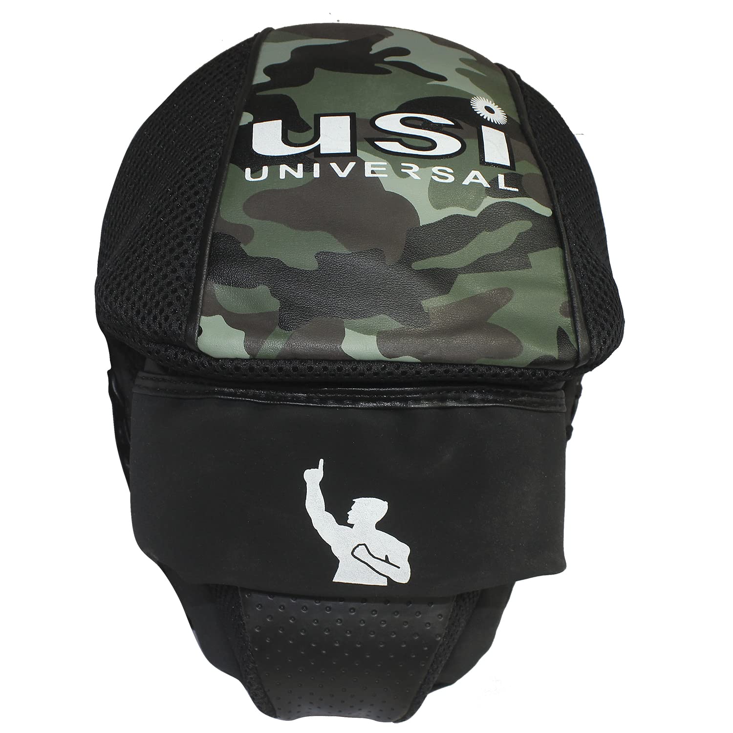 USI UNIVERSAL THE UNBEATABLE 627CFP - Cuscinetti in pelle sintetica per messa a fuoco, curvi, imbottiti, per boxe e arti marziali, allenamento, fitness, punzonatura, bersaglio, per uomini e donne
