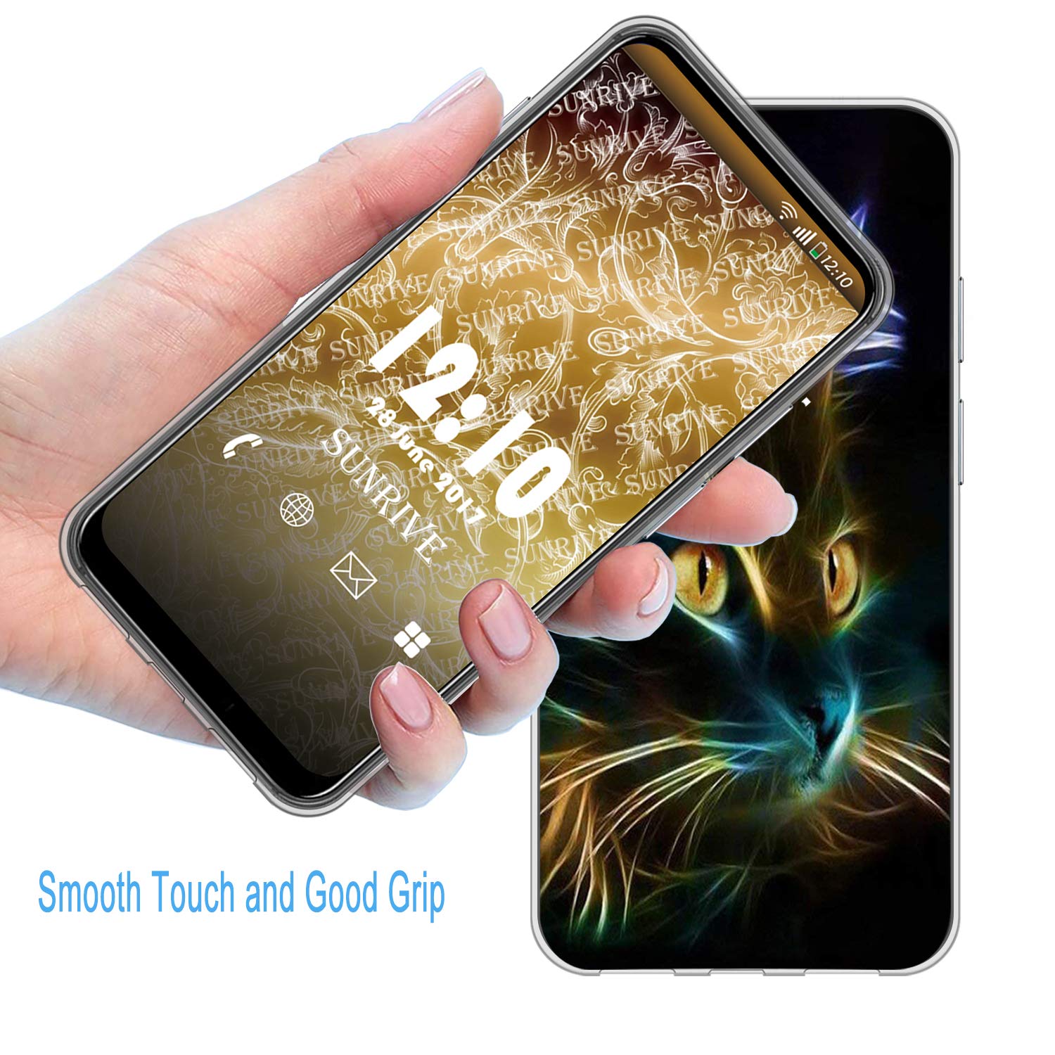 Cover Morbida In Silicone TPU Per Motorola One Zoom - Custodia Trasparente Antigraffio Con Stilo In Omaggio - 3