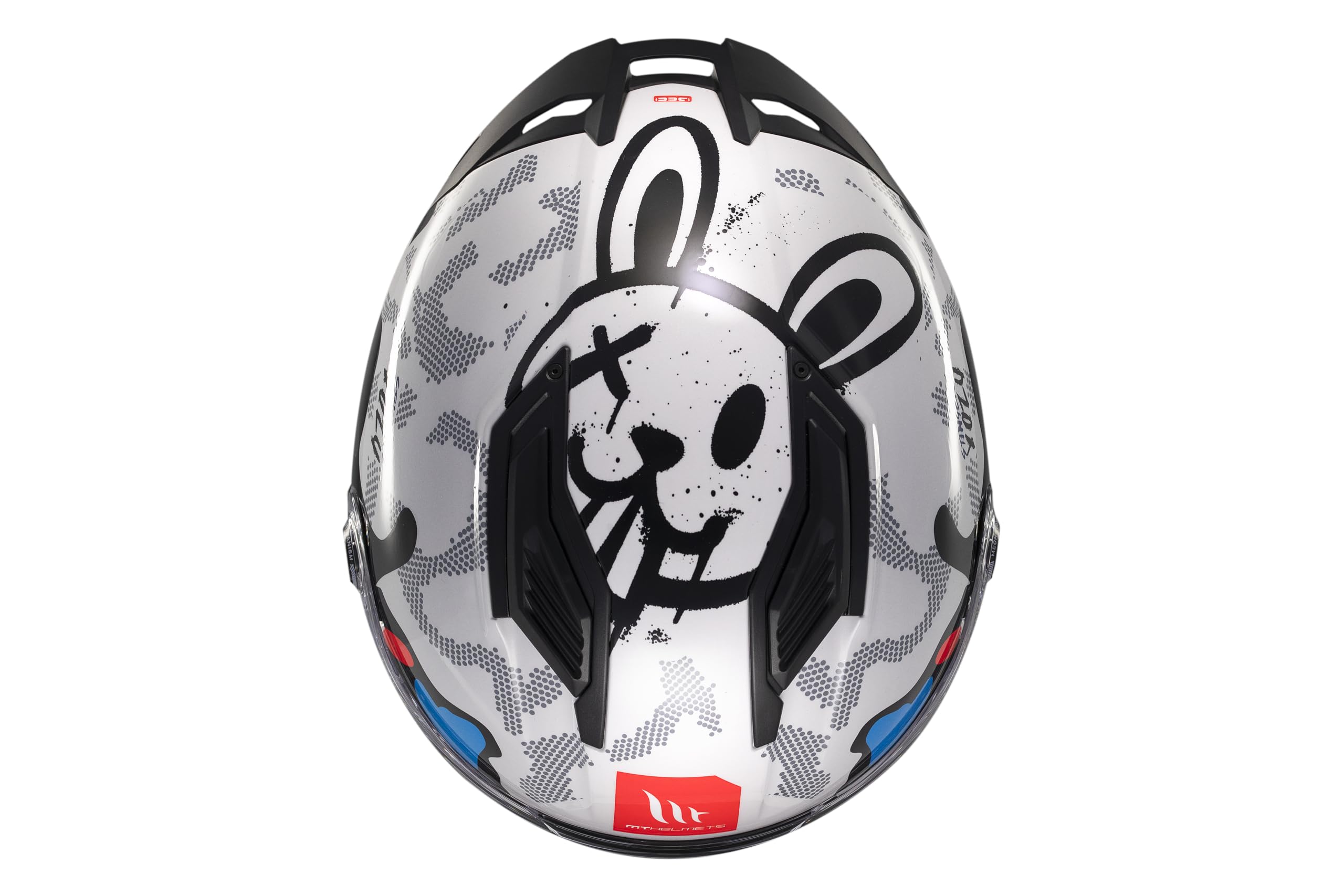 MT Helmets Stinger 2 – Casco Moto Integral Deportivo con Pantalla Antivaho Compatible con Pinlock, Visor Solar Full Vision, Interior Lavable y Calota HIRP | Homologado ECE 22.06 & DOT