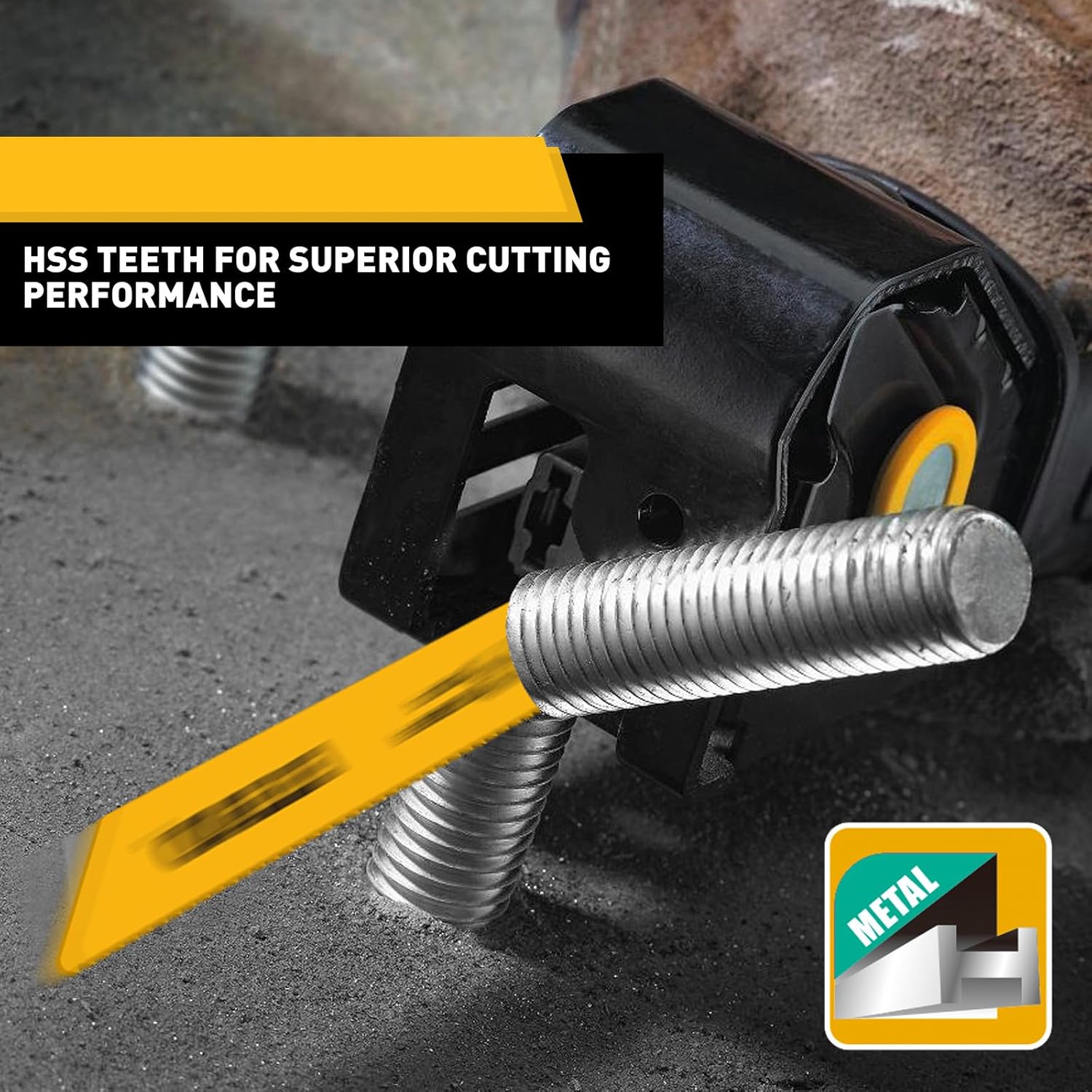 40-Piece Bi-Metal Reciprocating Saw Blade Set, Premium 4 & 6 & 9 Inch Wood & Metal Cutting Saw Blades with Storage Pouch, Long-Lasting Pruning Blades - Image 7