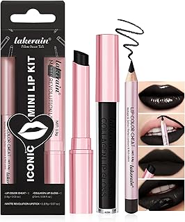 Juego de 3 lápices labiales mate con delinead...