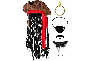 Cosrea Pirate Hat for Men & Women Accessories Cap