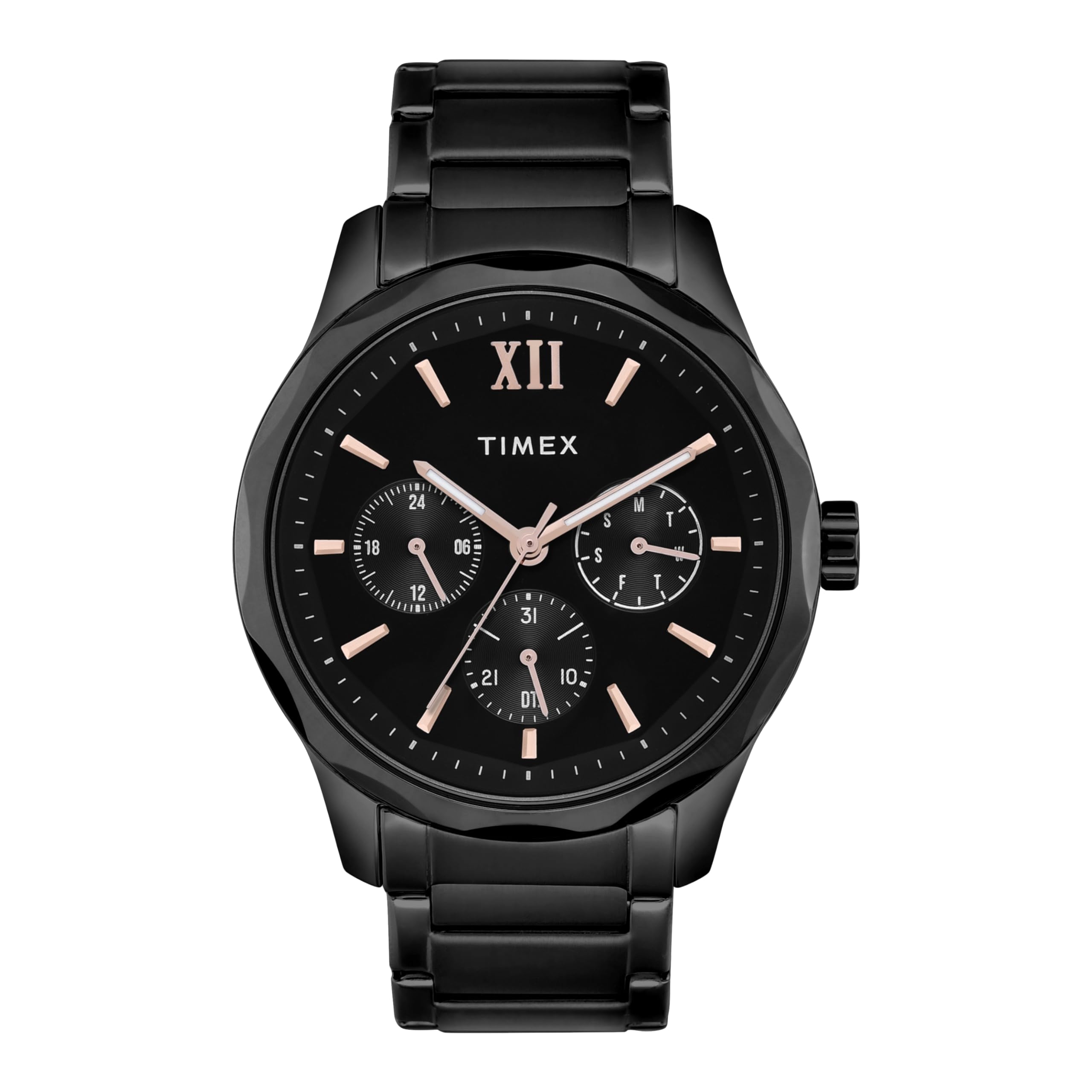TIMEX Stainless Steel Men Black Round Multifunction Dial Analog Watch- Tw0Tg7625 (B0CQRPY9BK) Amazon Price History, Amazon Price Tracker