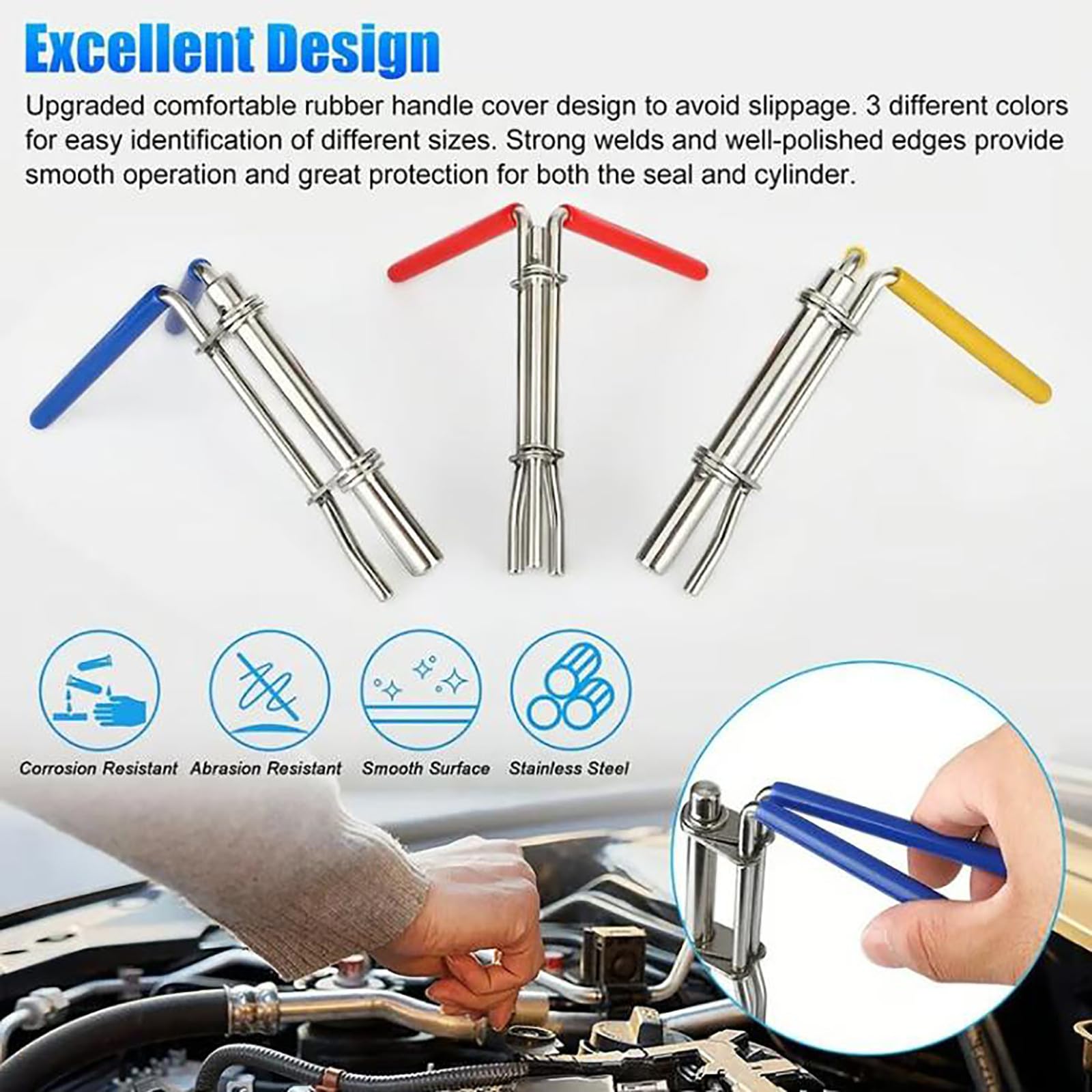 Asta Della Tazza A U 3 Pezzi, Strumento Di Installazione Del - Foto 7