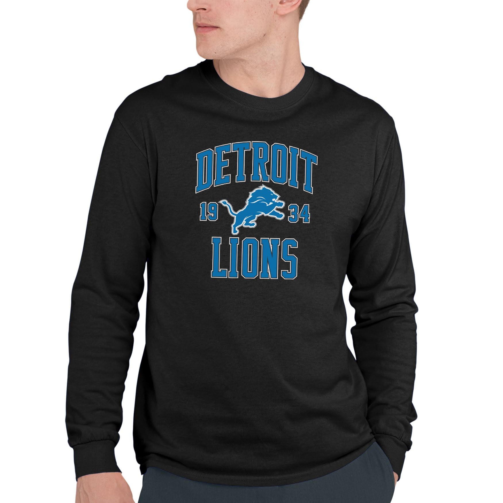 Hybrid SportsNFL - Established - Officially Licensed Adult Long Sleeve Fan Tee for Men & Women