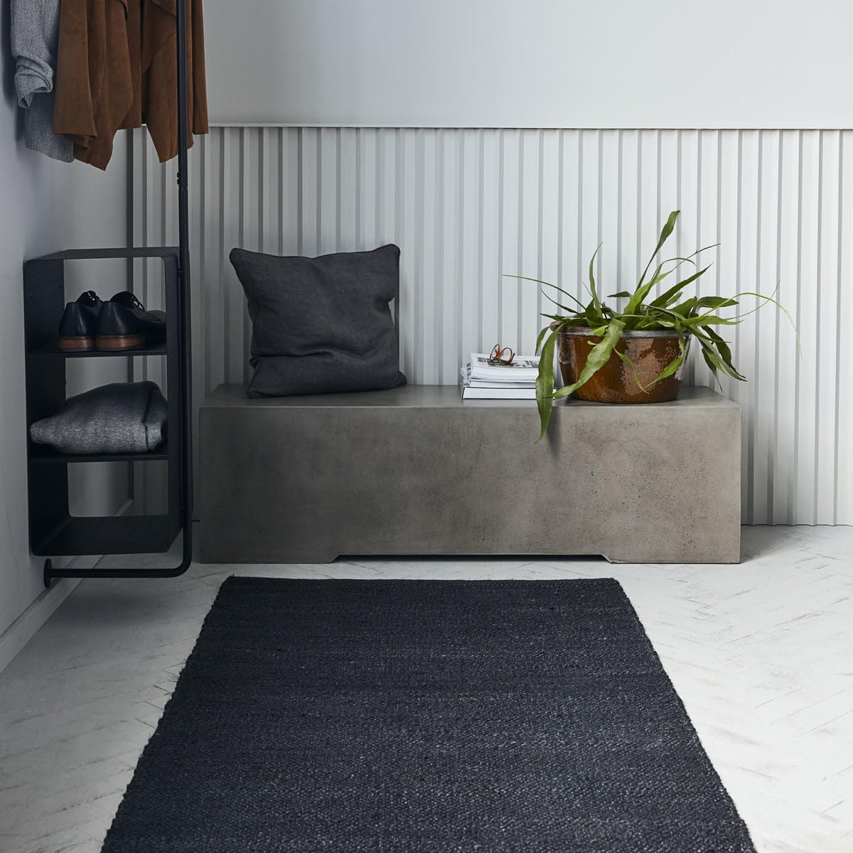 House Doctor Tapis en Chanvre Naturel 300 x 90 cm