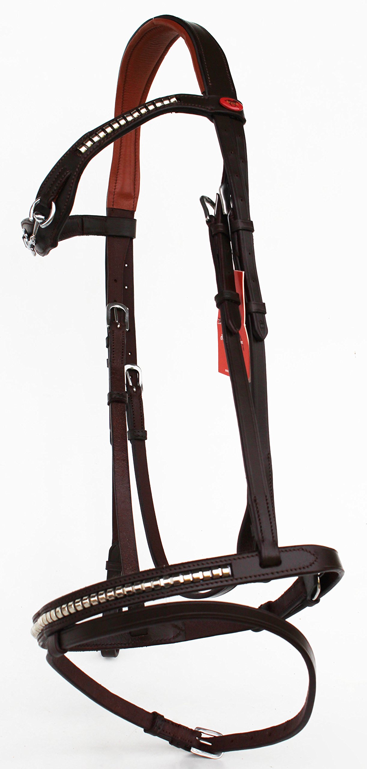 Horses Bridon Monte Anglaise Modèle Snaffle Cuir Souple Haute Qualité