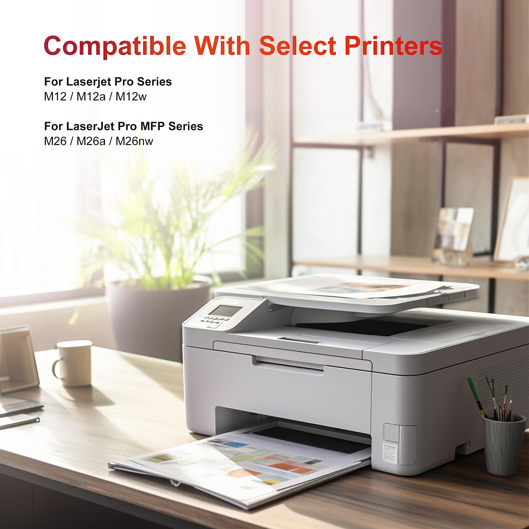 ejet 79A Compatibili Sostituzione per HP 79A CF279A Cartucce di Toner per LaserJet Pro M12 M12a M12w per MFP M26 M26a M26nw (Nero, 3-Pack)