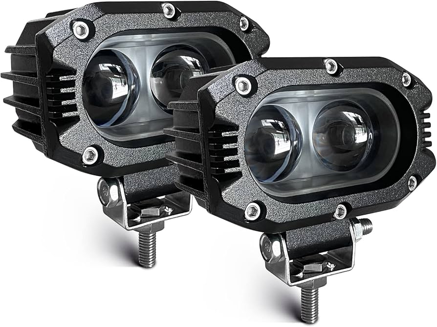 Amazon.com: Lyn666 4 Inch LED Pod Light 80W Light Bar with 5050