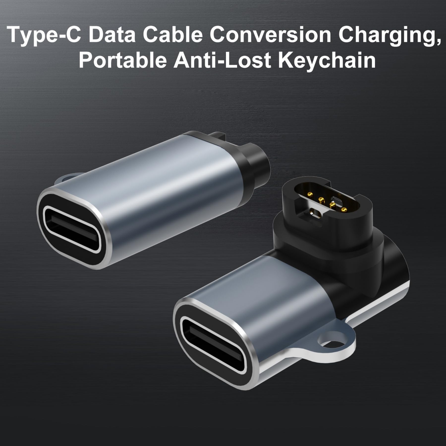 Adapter USB C, 2 sztuki, do Fenix 8/7/7X/7S/6/E, Forerunner 165/965/955/945/265/45, Vivoactive 5/4S, Venu 3/3S/2S/SQ, Epix Pro 2, Instinct