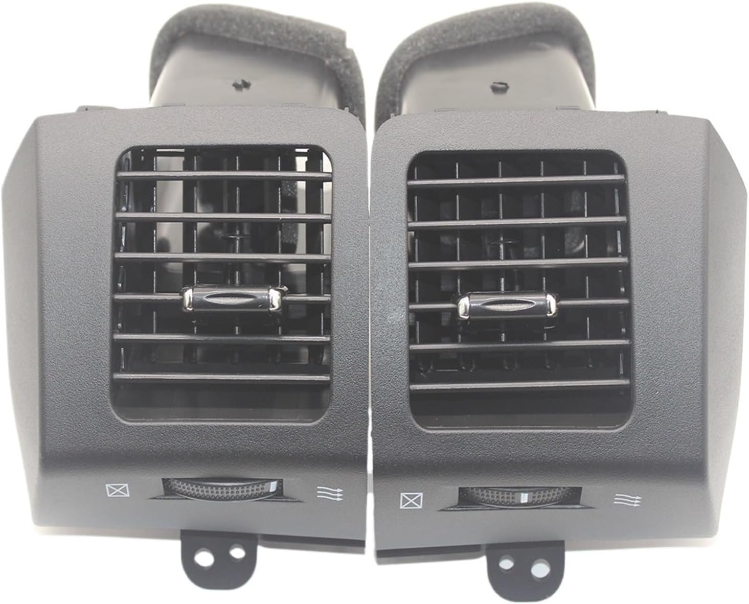 Dashboard Air Vent Outlet Fit for Toyota Land Cruiser Prado 120 Fit for Lexus GX470 Air Conditioning Conditioner Grille(Brown)