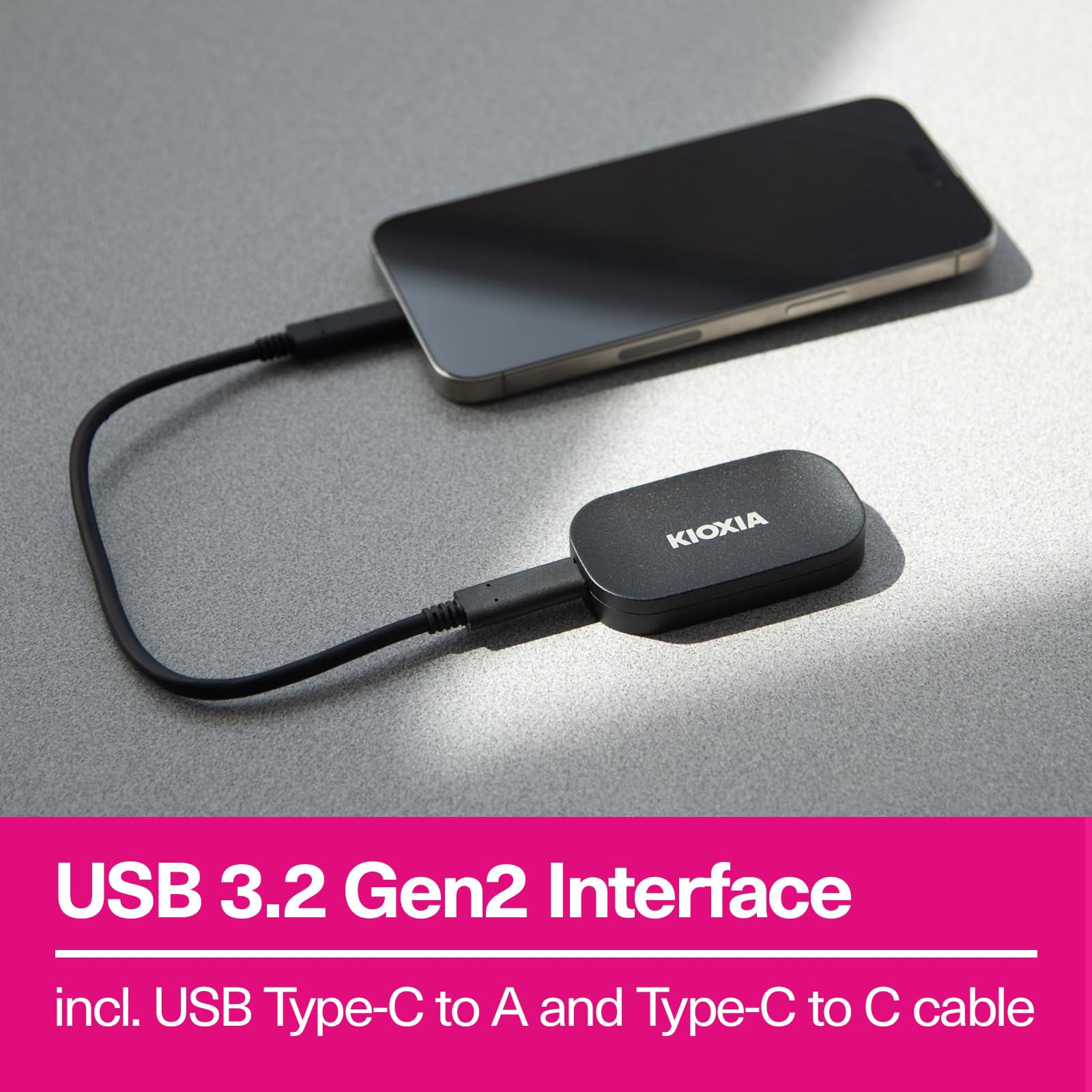 Amazon | キオクシア(キオクシア) EXCERIA PLUS G2 ポータブル SSD