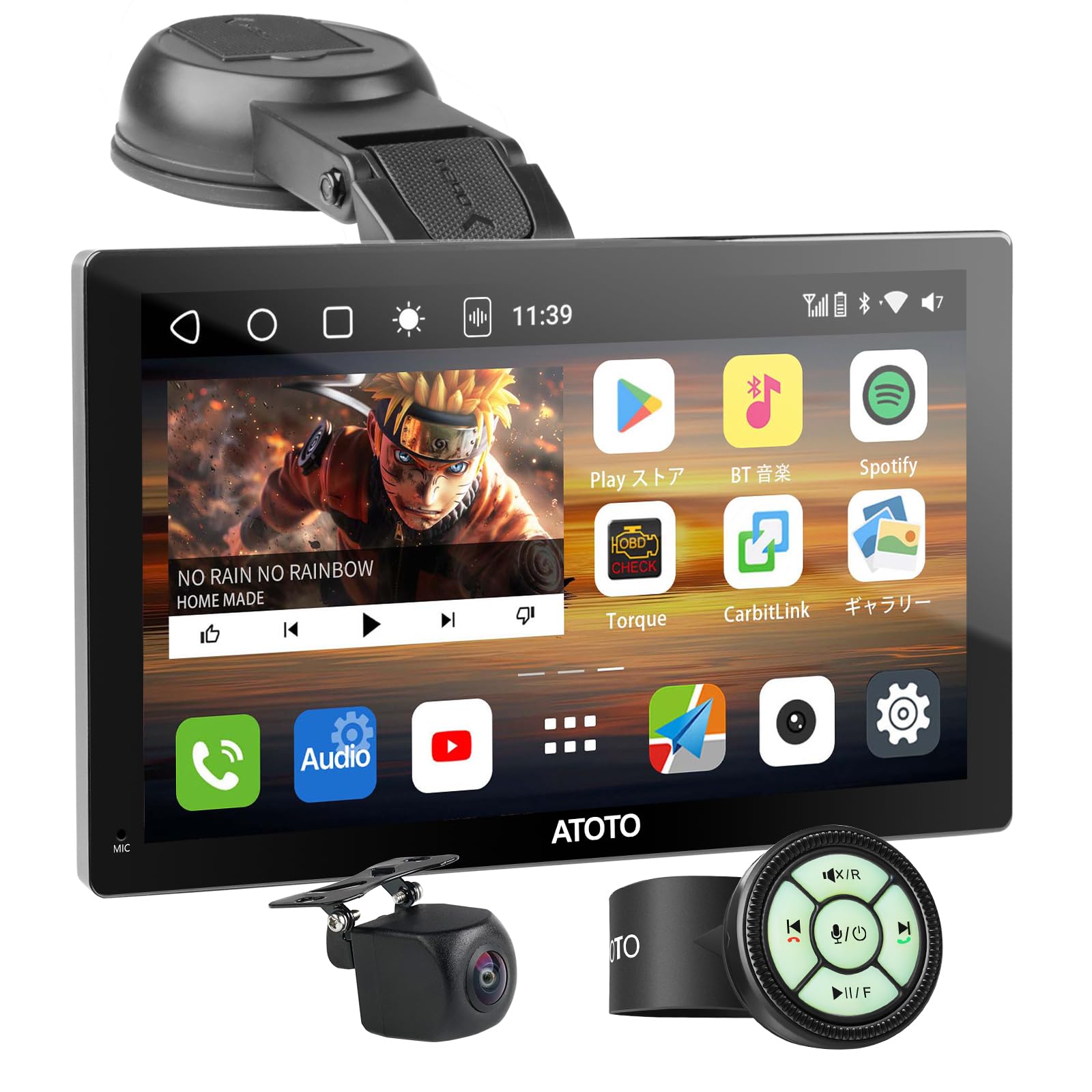 ATOTO P9 Androidナビ 9インチ QLED ATOTO P9 9インチQLEDポータブルナビ｜ワイヤレスCarPlay