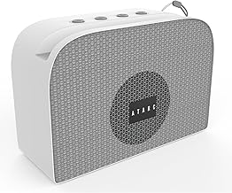 AT-611 Ultimate | 05W Bluetooth Speaker | Hi-fi Stereo Sound Surround | Upto 08 Hours Playback with RGB Lights | Best for Mobile, Laptop/PC, Ipad, Media Players (Grey)