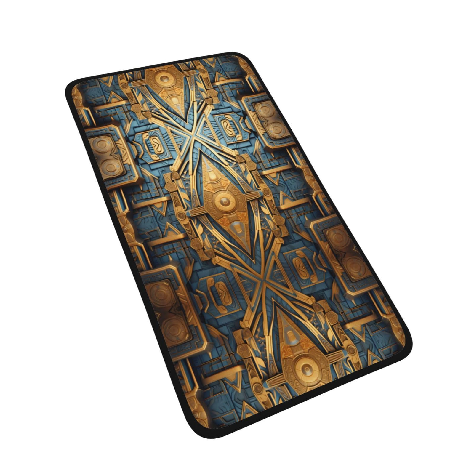WZYCWB Geometric Fresco Printed Quick-Drying Towel - 16x28 inch Absorbent Sports Towel, Suitable for Travel, Gym, Outdoor Camping, etc.