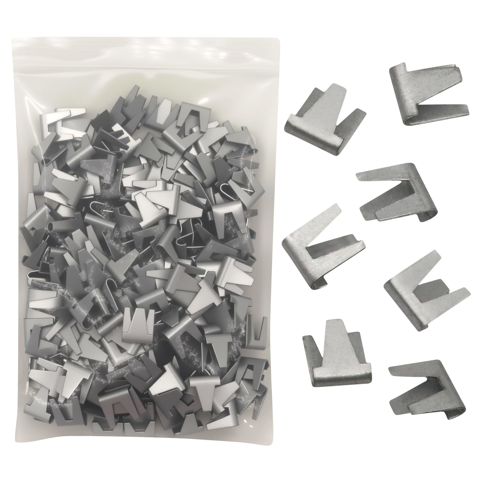 Wire Cage Clips 200pcs Wire Cage Buckle Snap Clips for Chicken Quail Pigeon Rabbit Pet Dog Cat Cage