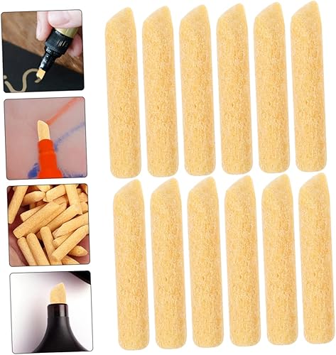 Miniatura 7 de VILLCASE 30 Uds. Rotulador de Recambio de Pincel Plumas Punta de Pintura de Óleo Pluma de Pintura Suministros de Pinturas Bolígrafos de Pintura de