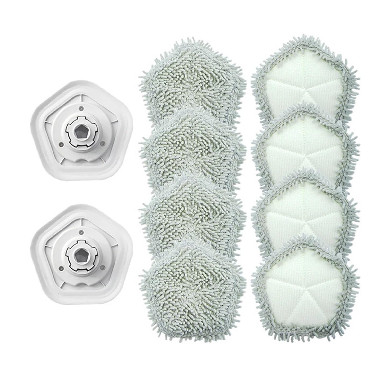 LMRXOFE Robot Mop Cloth, Compatible For Dreame, Bot W10 W10 Pro Self-Cleaning Robot Vacuum Mop Spare Part(10pcs)