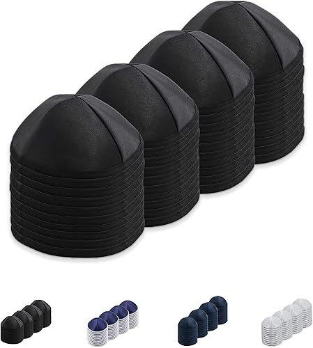 Yarmulke - Gorro de satén para hombre y niño, tamaño 7.5 in, sombrero judío Yamaka