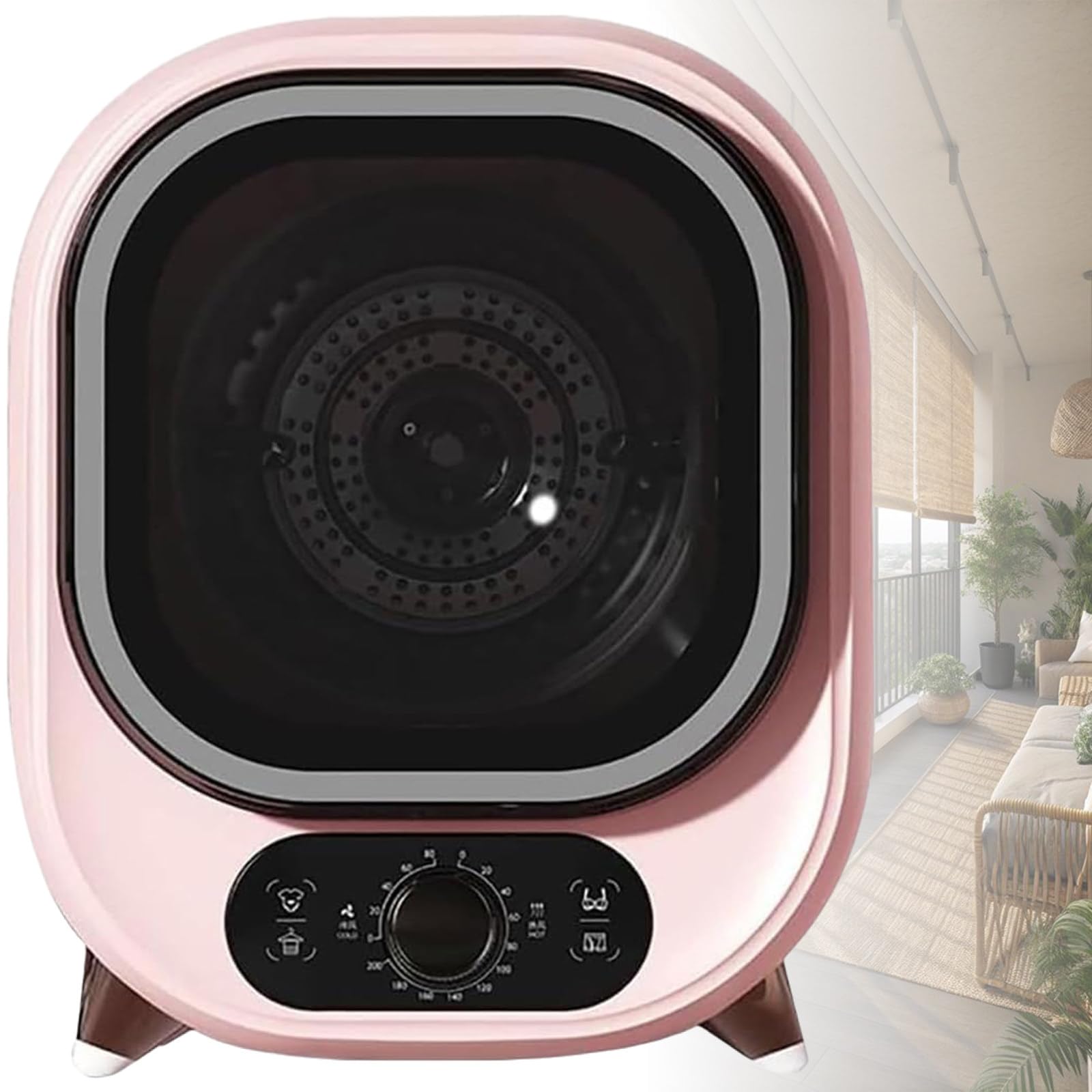 Sèche-linge à condensation portable ventilé et économe en énergie