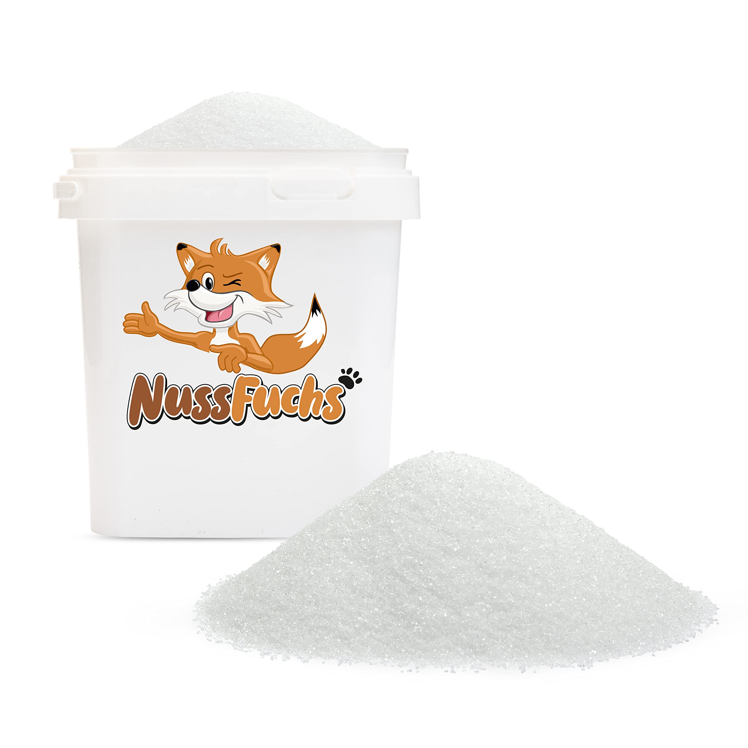 Erythrit / Erythritol im Eimer - 5kg - kalorienfreier Zuckerersatz - vegan leicht löslich zahnfreundlich - natürliche Zuckeralternative 100% Erythrit ohne Kalorien - 70% Süßkraft von Zucker (5kg)